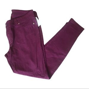 Magenta Skinny Jeans